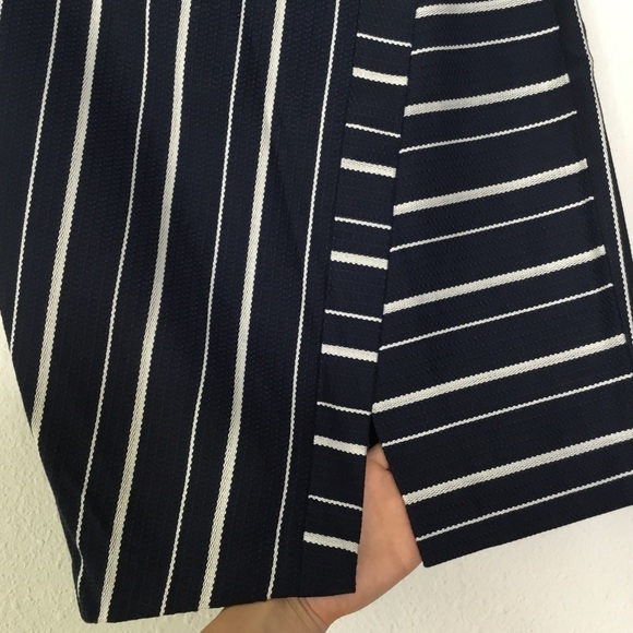 Loft Striped Pencil Skirt - Picture 3 of 7